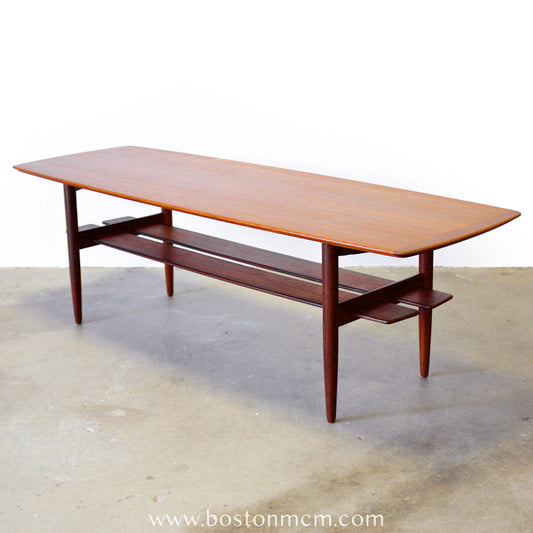 Danish Teak Coffee Table - #A2267