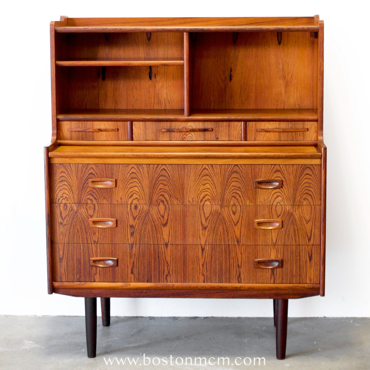 Fixotra Møbler Rosewood Secretary Desk Designed by Egon Østergaard - #A2222
