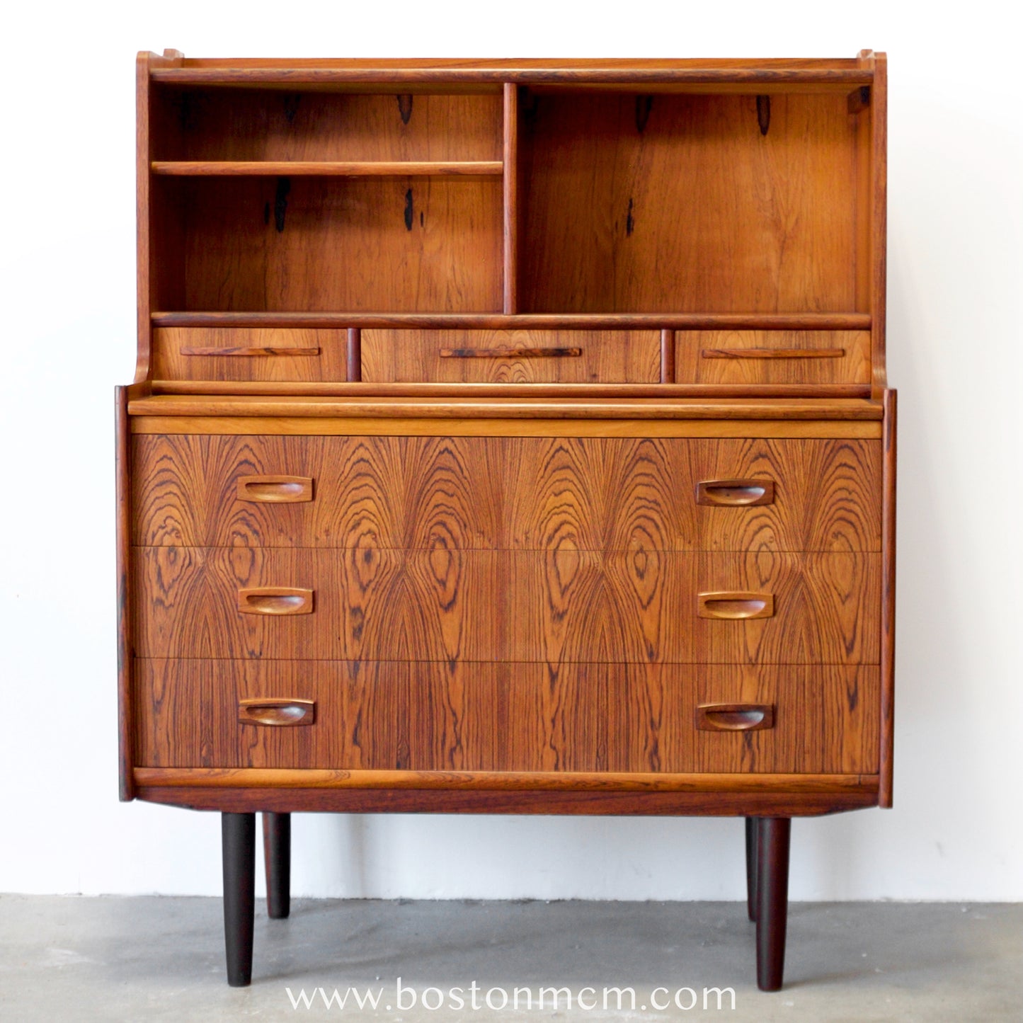 Fixotra Møbler Rosewood Secretary Desk Designed by Egon Østergaard - #A2222