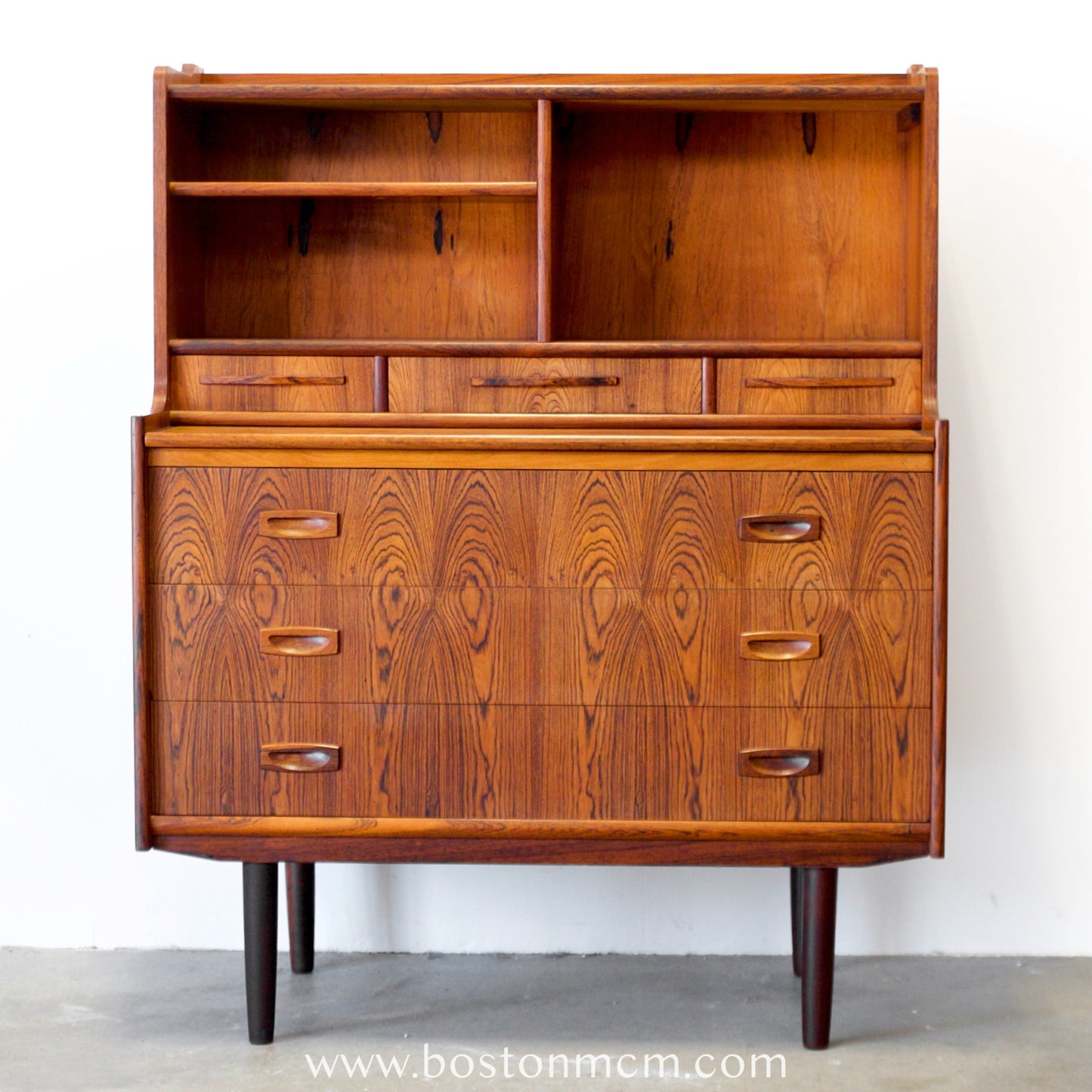 Fixotra Møbler Rosewood Secretary Desk Designed by Egon Østergaard - #A2222