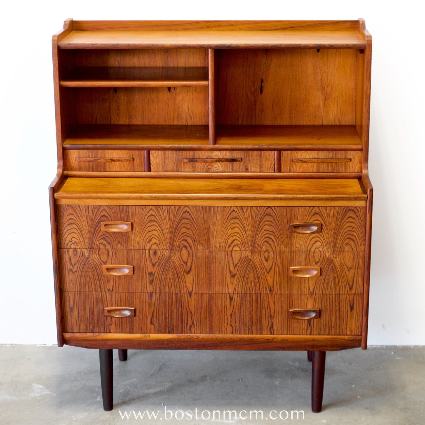 Fixotra Møbler Rosewood Secretary Desk Designed by Egon Østergaard - #A2222