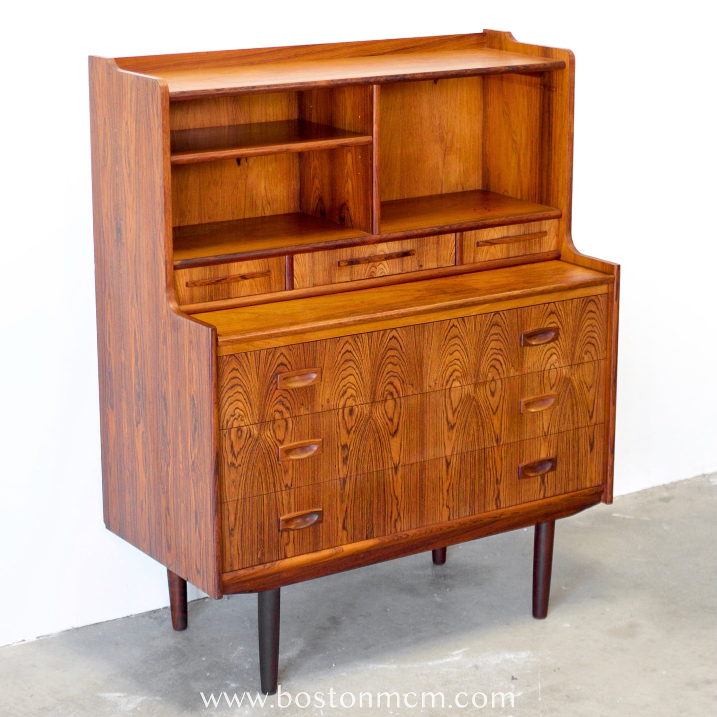 Fixotra Møbler Rosewood Secretary Desk Designed by Egon Østergaard - #A2222