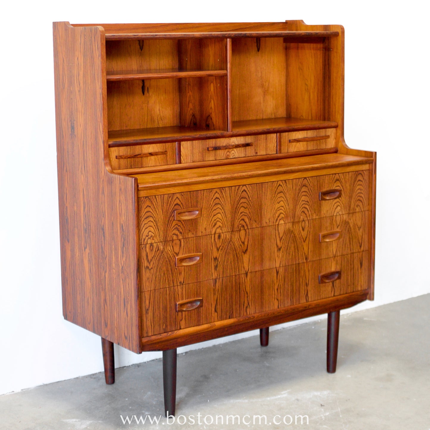 Fixotra Møbler Rosewood Secretary Desk Designed by Egon Østergaard - #A2222