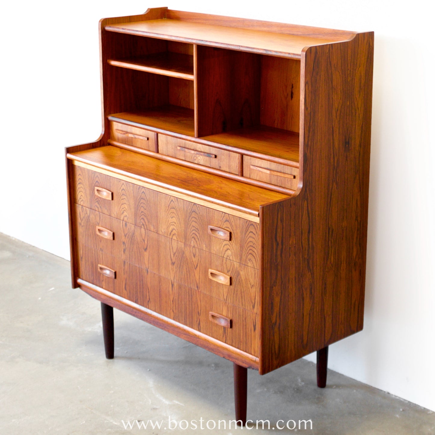 Fixotra Møbler Rosewood Secretary Desk Designed by Egon Østergaard - #A2222