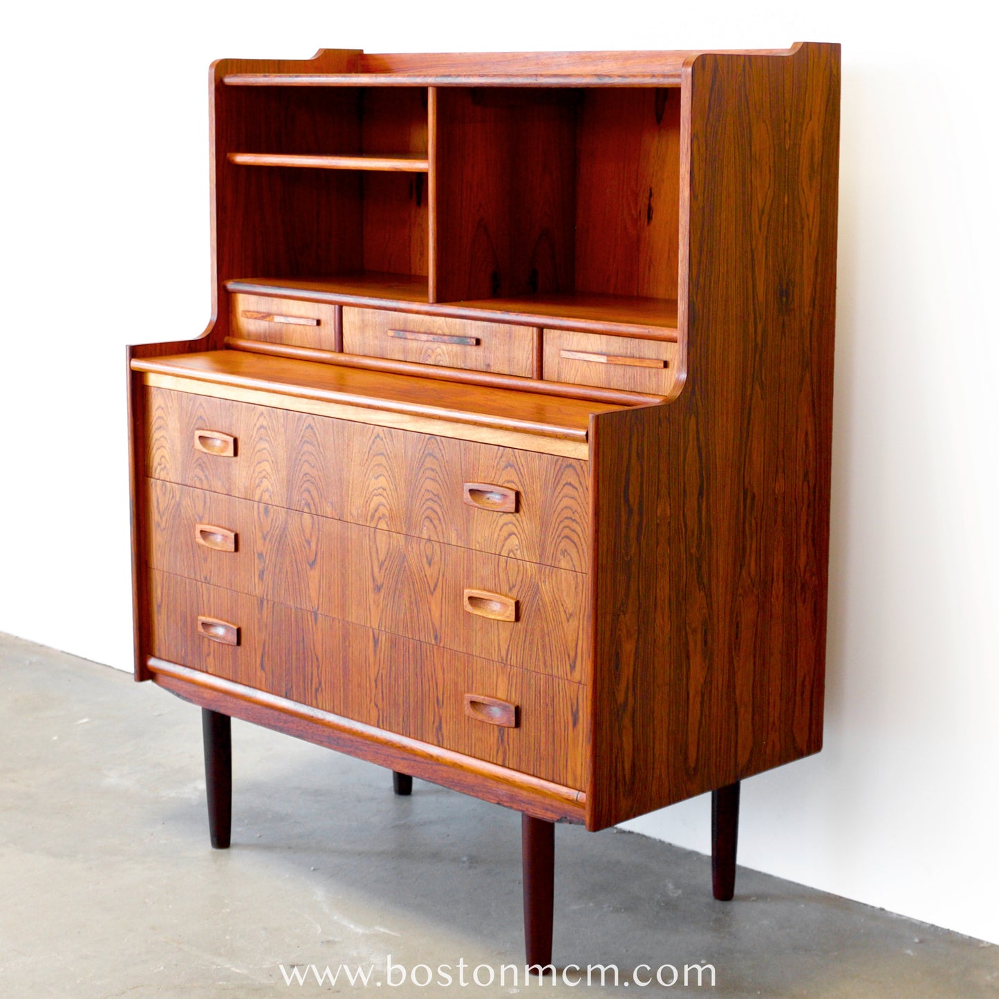 Fixotra Møbler Rosewood Secretary Desk Designed by Egon Østergaard - #A2222