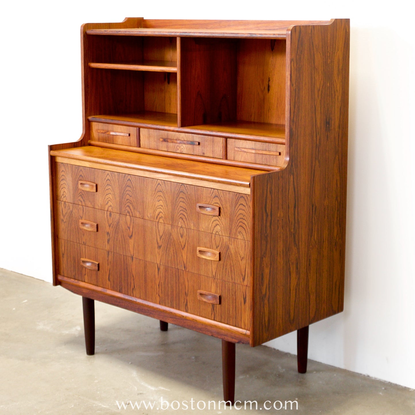 Fixotra Møbler Rosewood Secretary Desk Designed by Egon Østergaard - #A2222