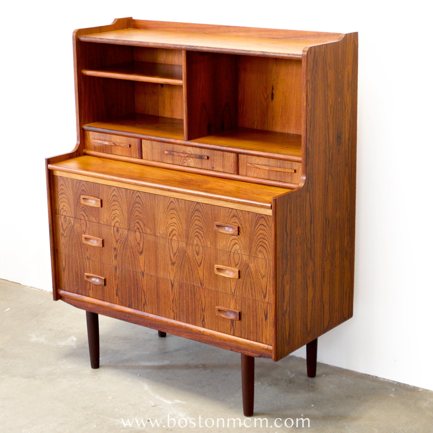 Fixotra Møbler Rosewood Secretary Desk Designed by Egon Østergaard - #A2222