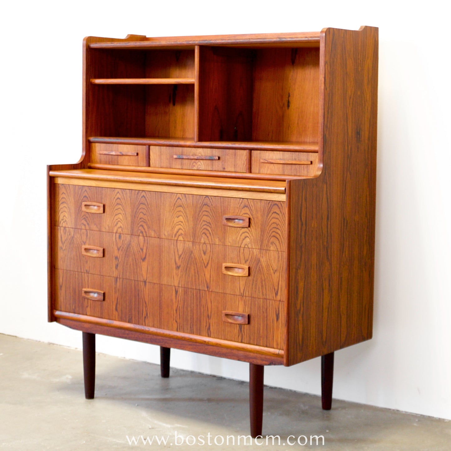 Fixotra Møbler Rosewood Secretary Desk Designed by Egon Østergaard - #A2222