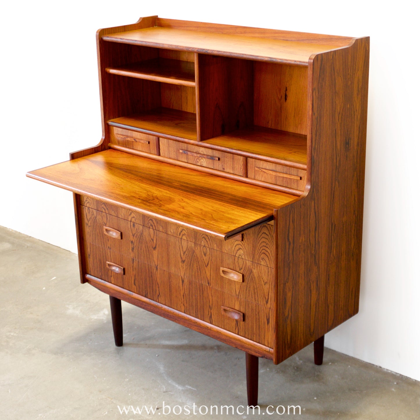 Fixotra Møbler Rosewood Secretary Desk Designed by Egon Østergaard - #A2222