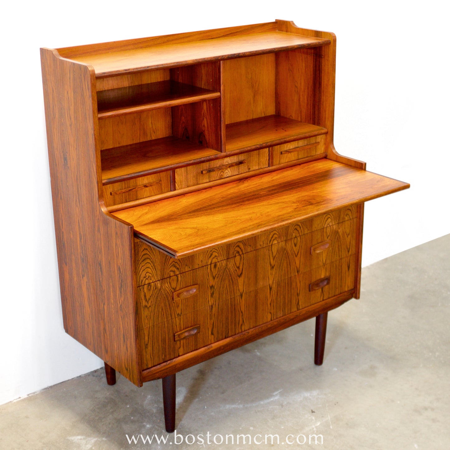 Fixotra Møbler Rosewood Secretary Desk Designed by Egon Østergaard - #A2222
