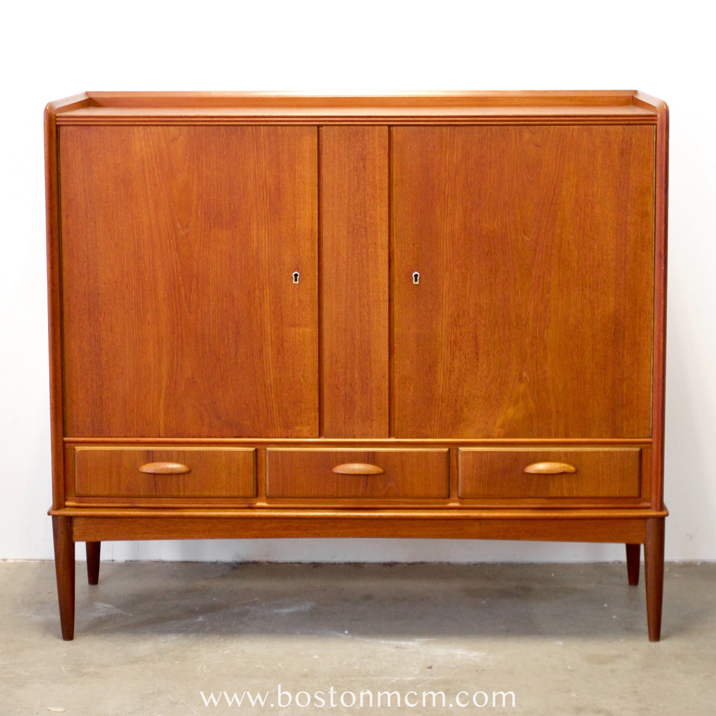 Danish Teak Highboard / Liquor Cabinet - #A2238