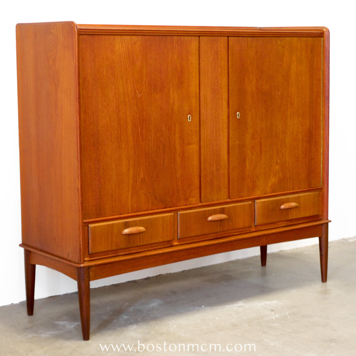 Danish Teak Highboard / Liquor Cabinet - #A2238