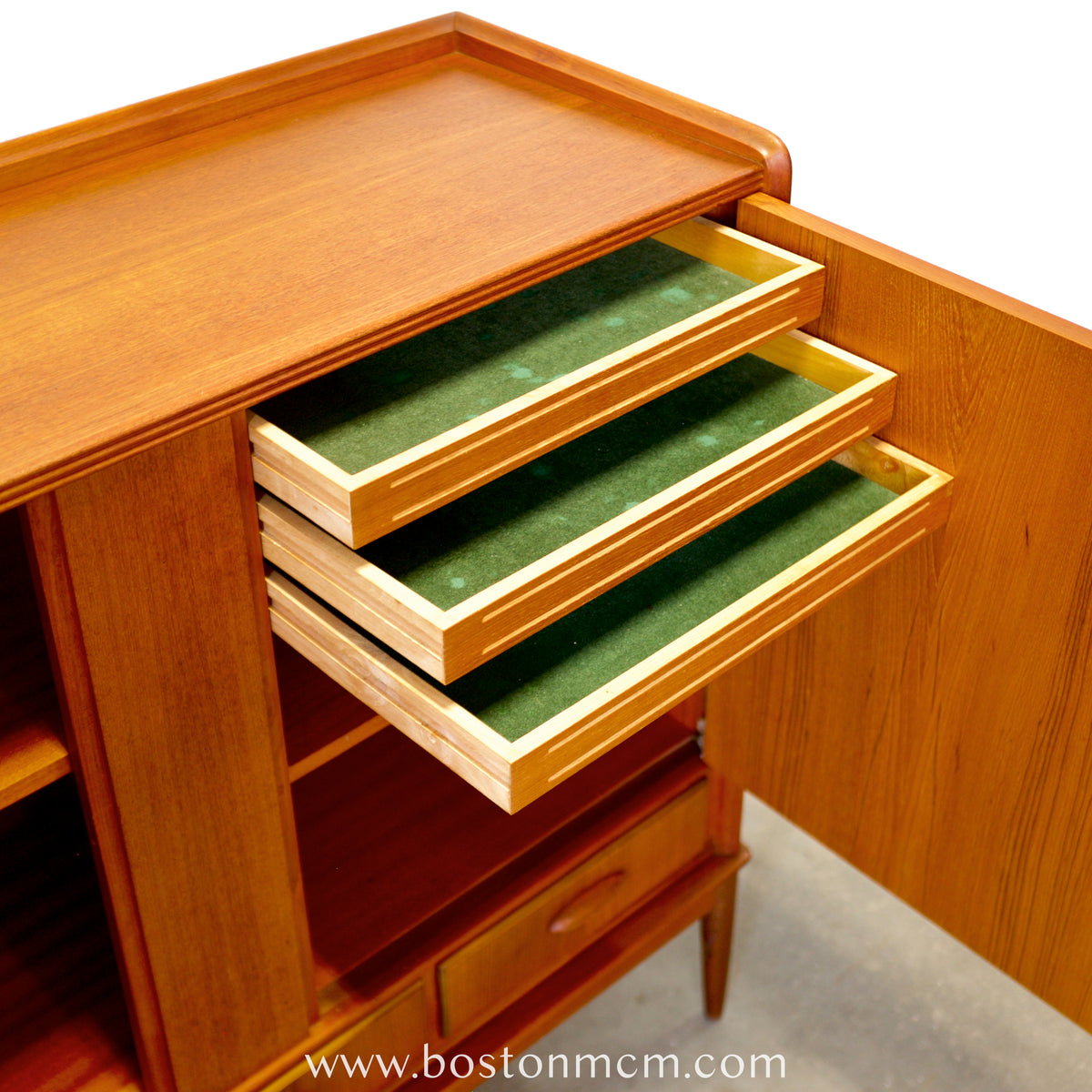 Danish Teak Highboard / Liquor Cabinet - #A2238