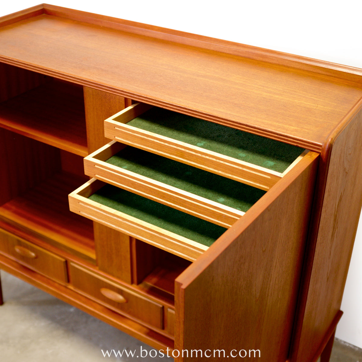 Danish Teak Highboard / Liquor Cabinet - #A2238