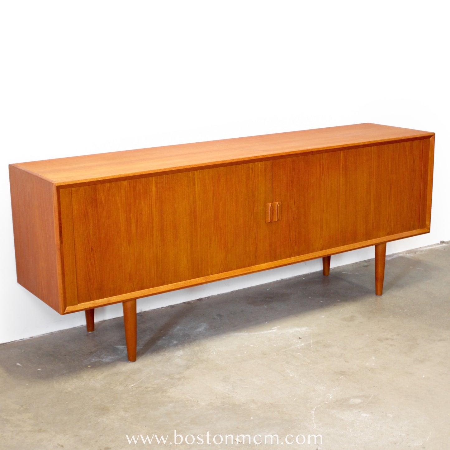 Faarup Møbelfabrik Model #49 Teak Sideboard Designed by Svend Aage Larsen - #A2110