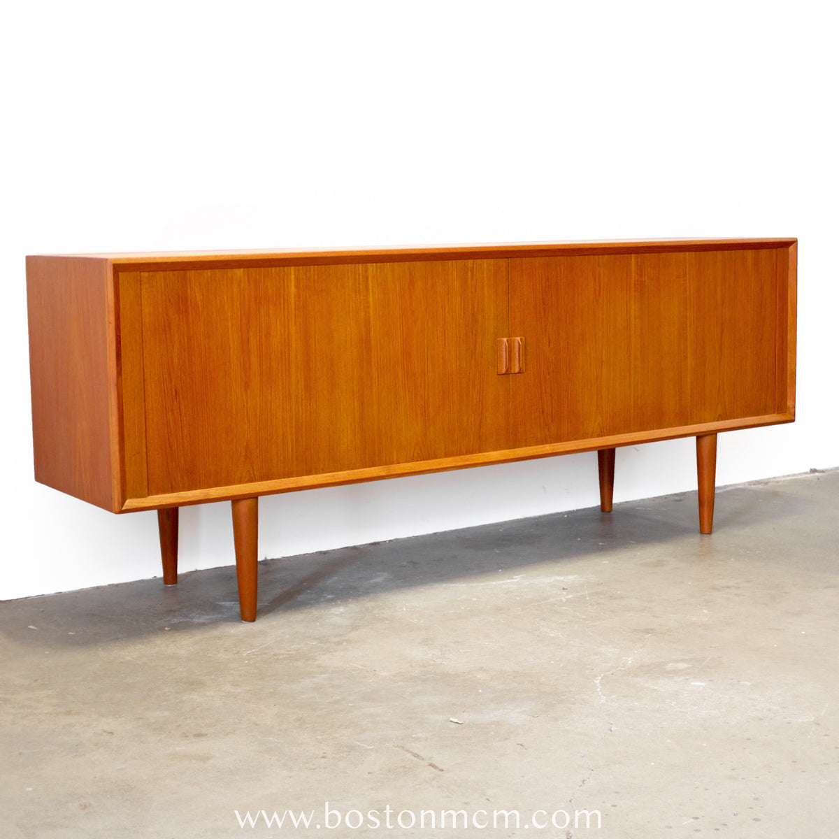 Faarup Møbelfabrik Model #49 Teak Sideboard Designed by Svend Aage Larsen - #A2110