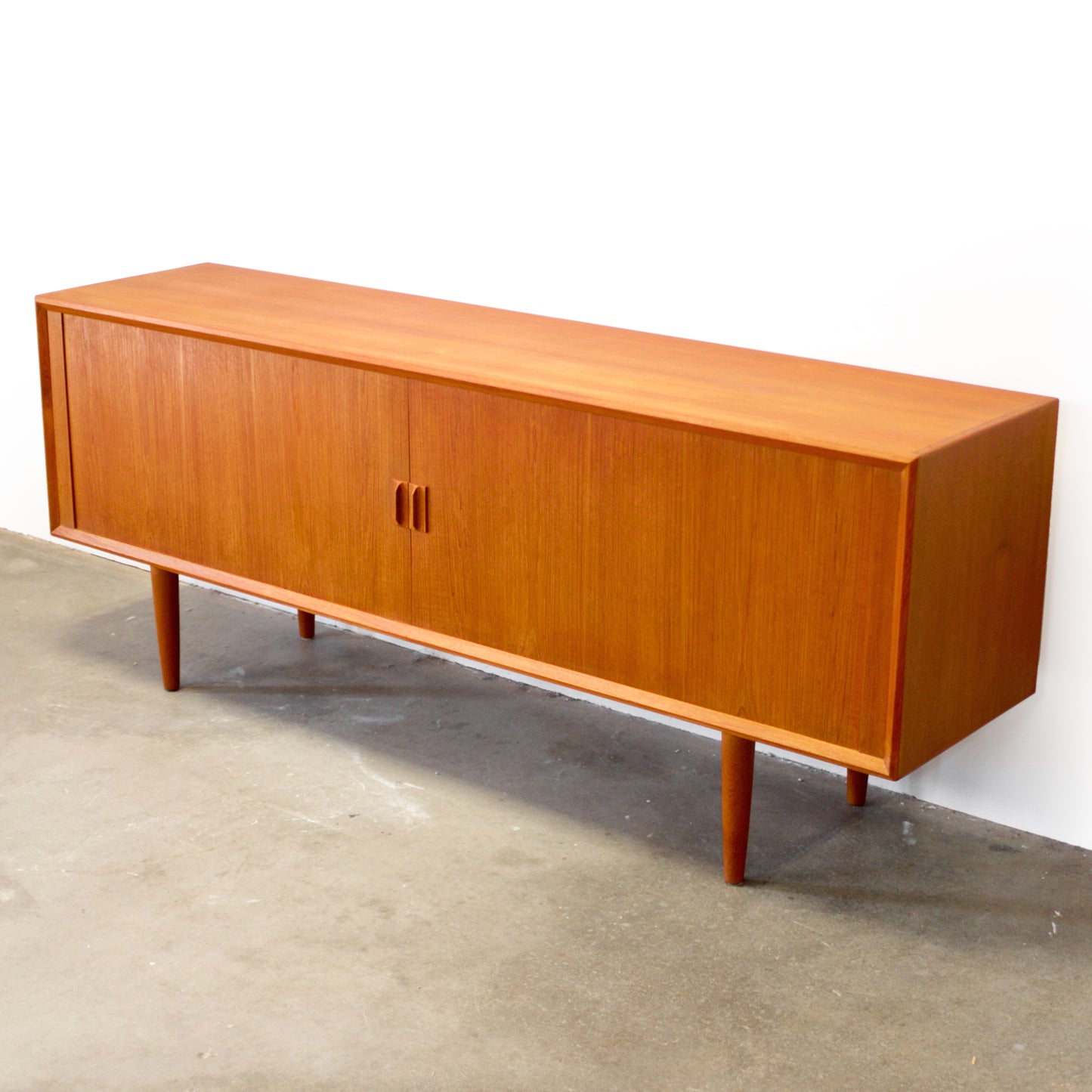 Faarup Møbelfabrik Model #49 Teak Sideboard Designed by Svend Aage Larsen - #A2110