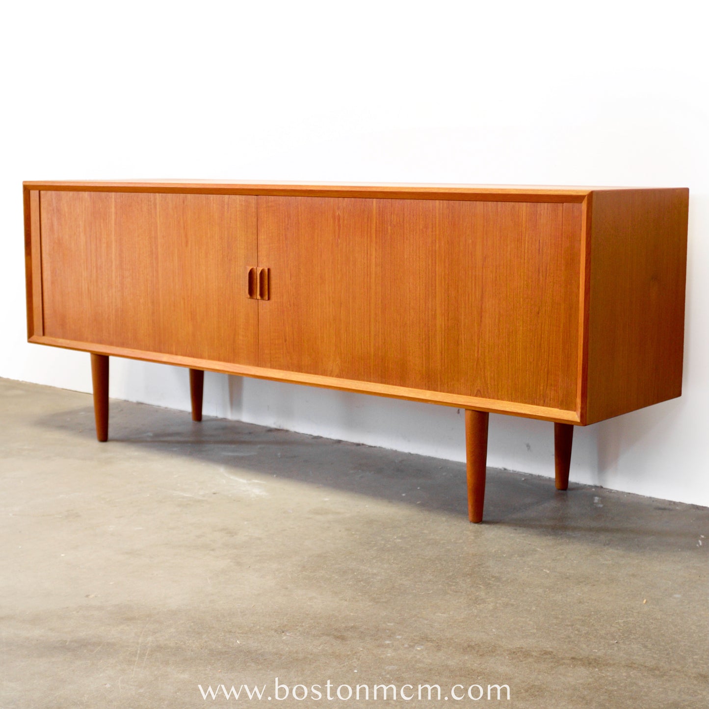 Faarup Møbelfabrik Model #49 Teak Sideboard Designed by Svend Aage Larsen - #A2110