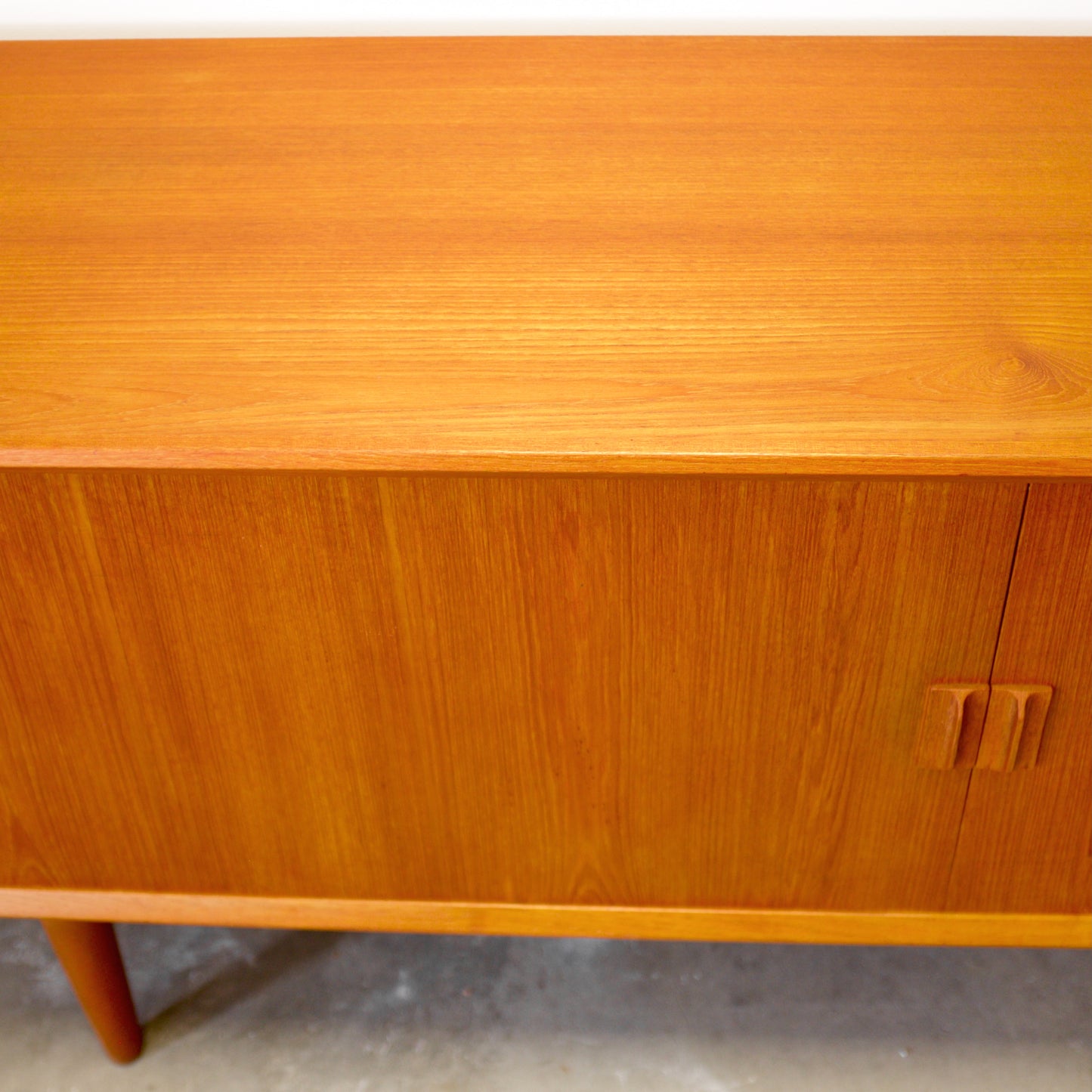 Faarup Møbelfabrik Model #49 Teak Sideboard Designed by Svend Aage Larsen - #A2110