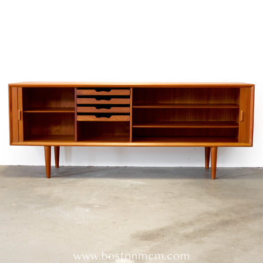 Faarup Møbelfabrik Model #49 Teak Sideboard Designed by Svend Aage Larsen - #A2110