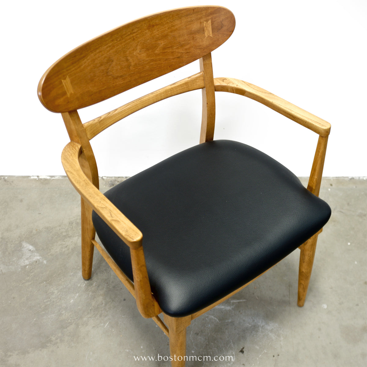 Lane “Acclaim” Walnut & Ash Armchair - #A2201-2
