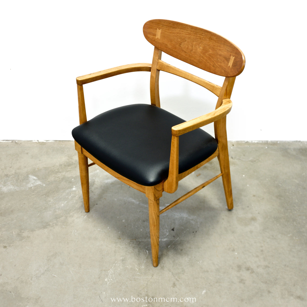 Lane “Acclaim” Walnut & Ash Armchair - #A2201-2