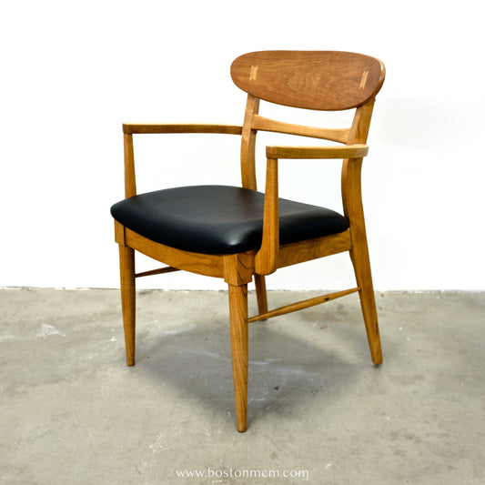 Lane “Acclaim” Walnut & Ash Armchair - #A2201-2