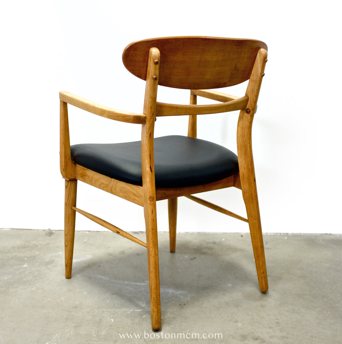 Lane “Acclaim” Walnut & Ash Armchair - #A2201-2