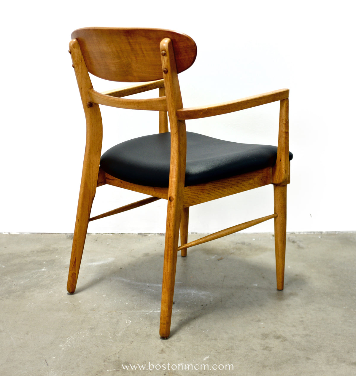 Lane “Acclaim” Walnut & Ash Armchair - #A2201-2