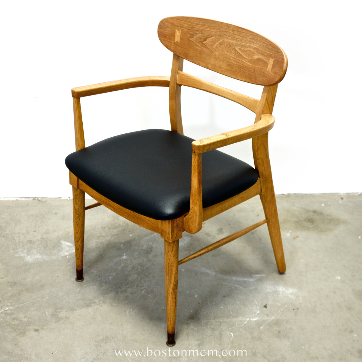 Lane “Acclaim” Walnut & Ash Armchair - #A2201-3