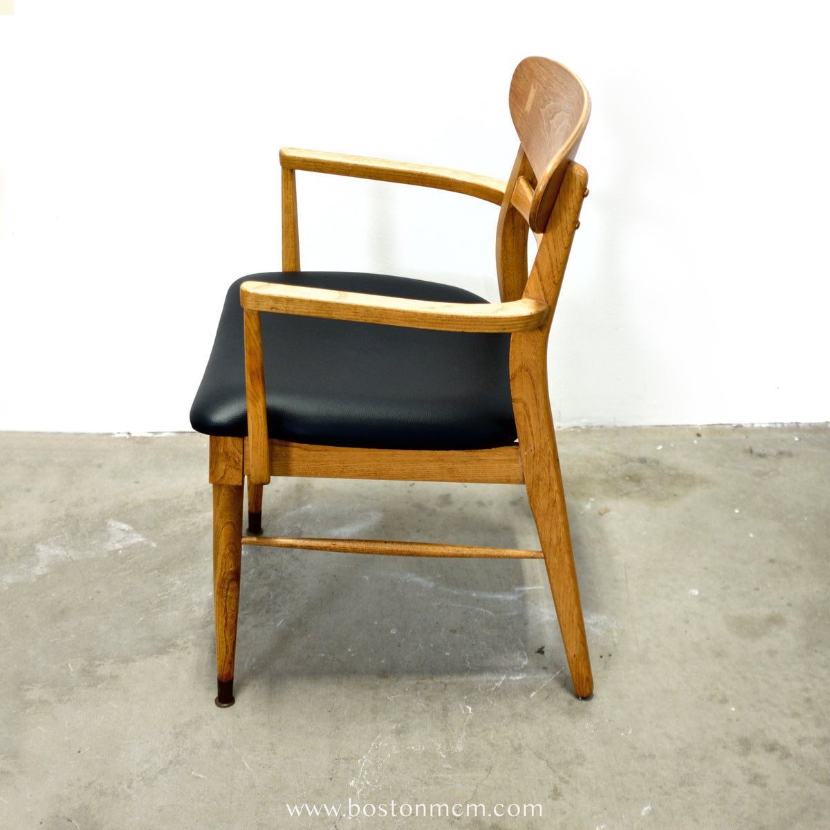 Lane “Acclaim” Walnut & Ash Armchair - #A2201-3