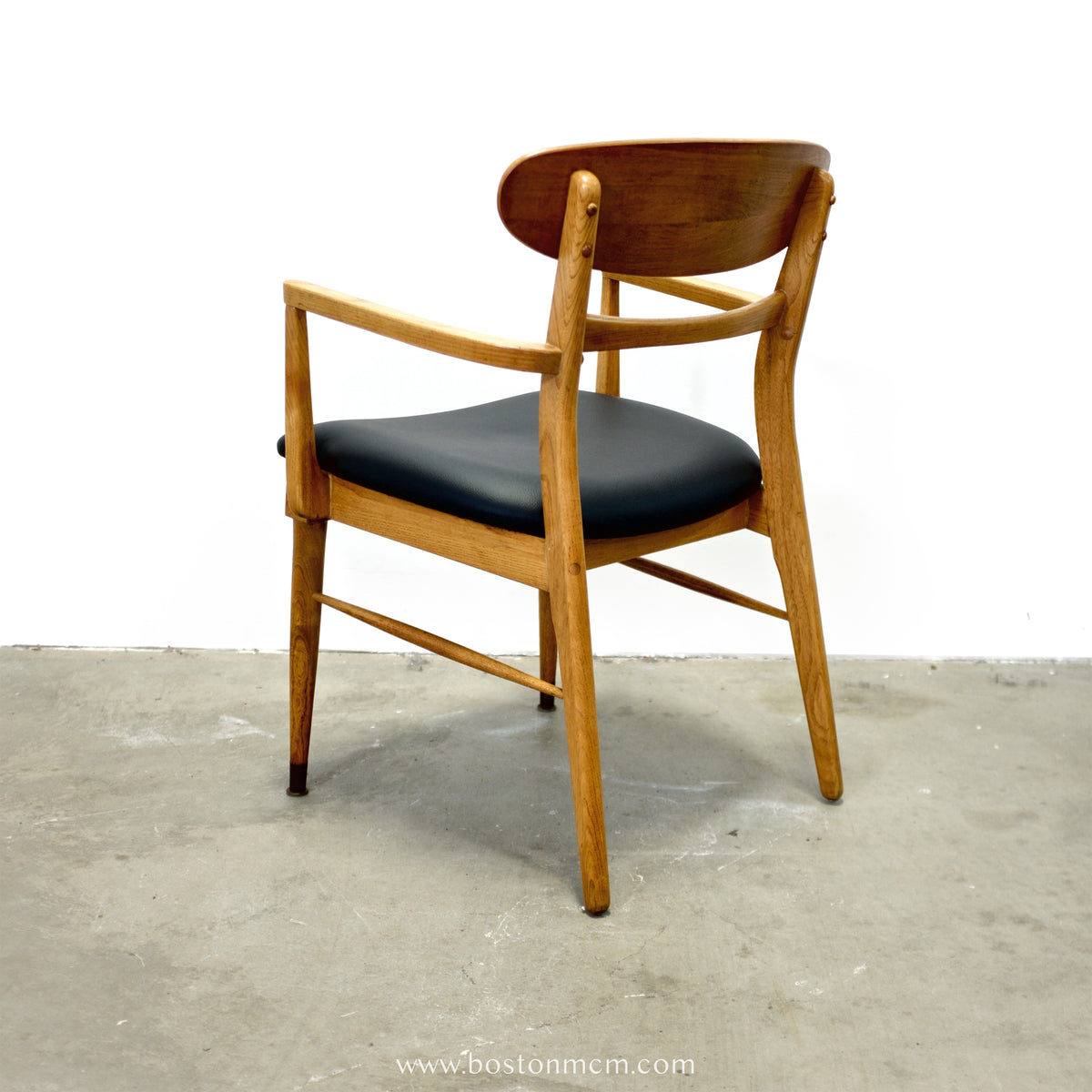 Lane “Acclaim” Walnut & Ash Armchair - #A2201-3