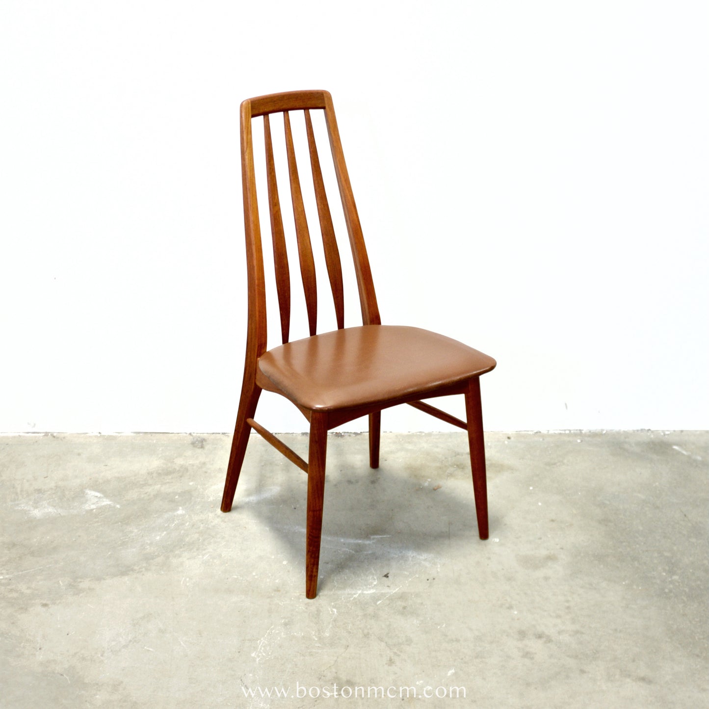 Koefoed Hornslet “Eva” Set of 4 Teak Dining Chairs - #A1924-2