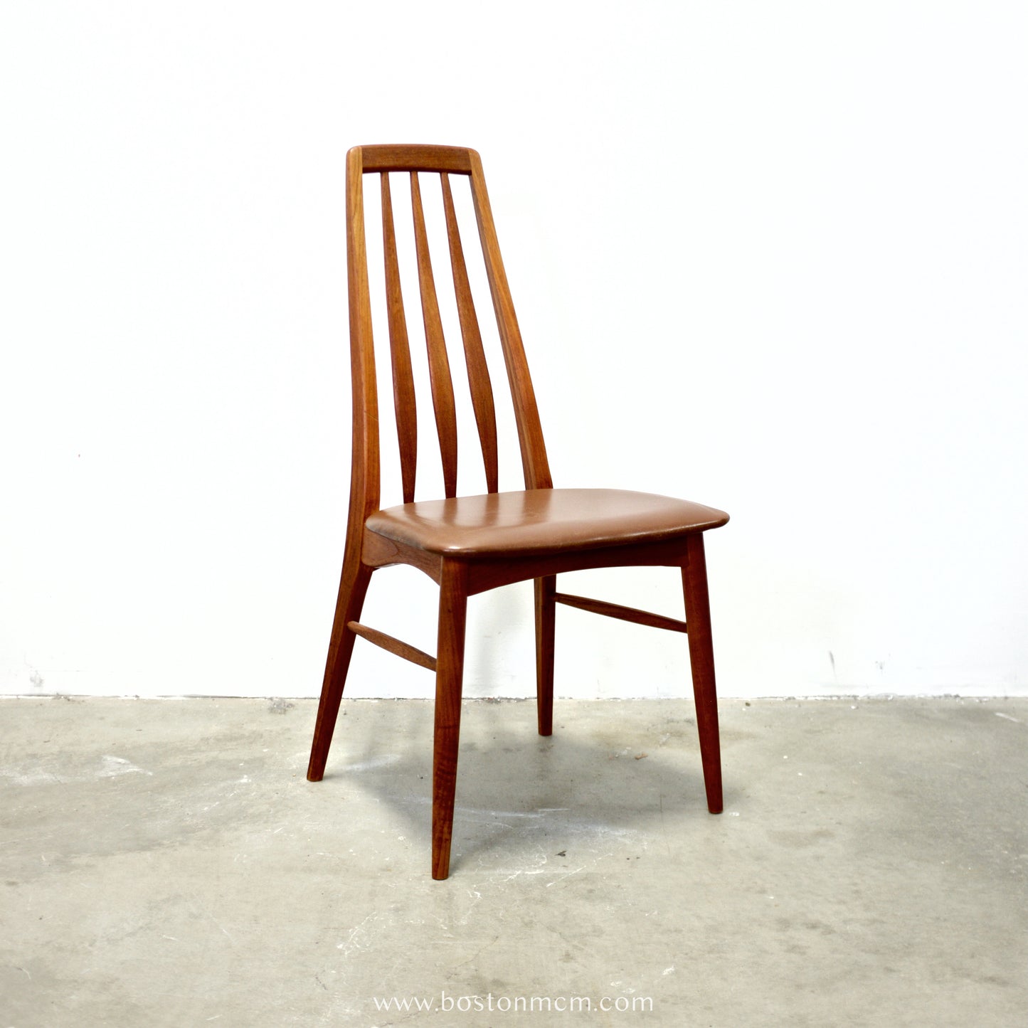Koefoed Hornslet “Eva” Set of 4 Teak Dining Chairs - #A1924-2