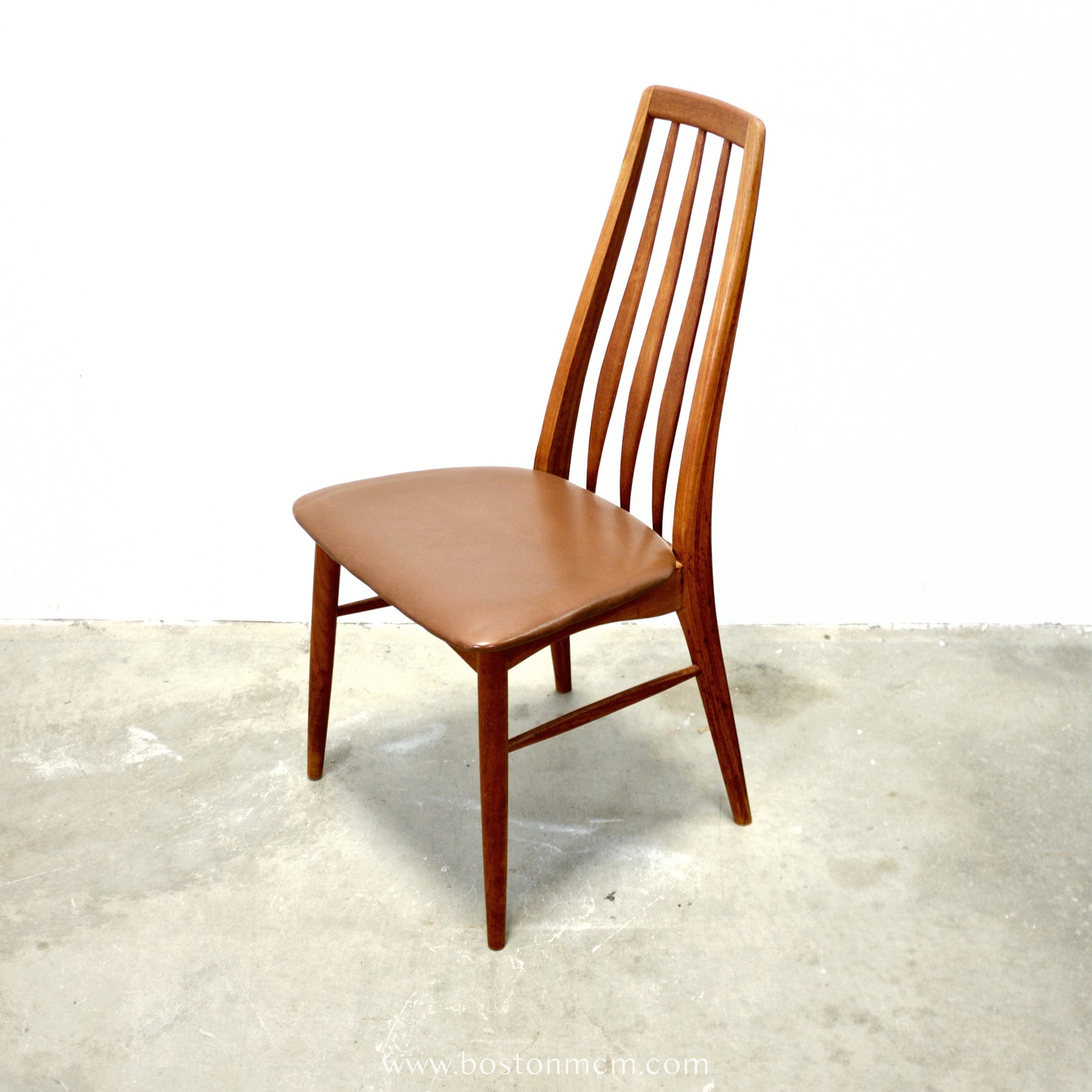 Koefoed Hornslet “Eva” Set of 4 Teak Dining Chairs - #A1924-2