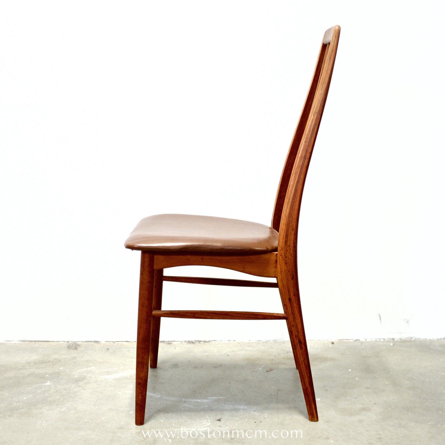 Koefoed Hornslet “Eva” Set of 4 Teak Dining Chairs - #A1924-2