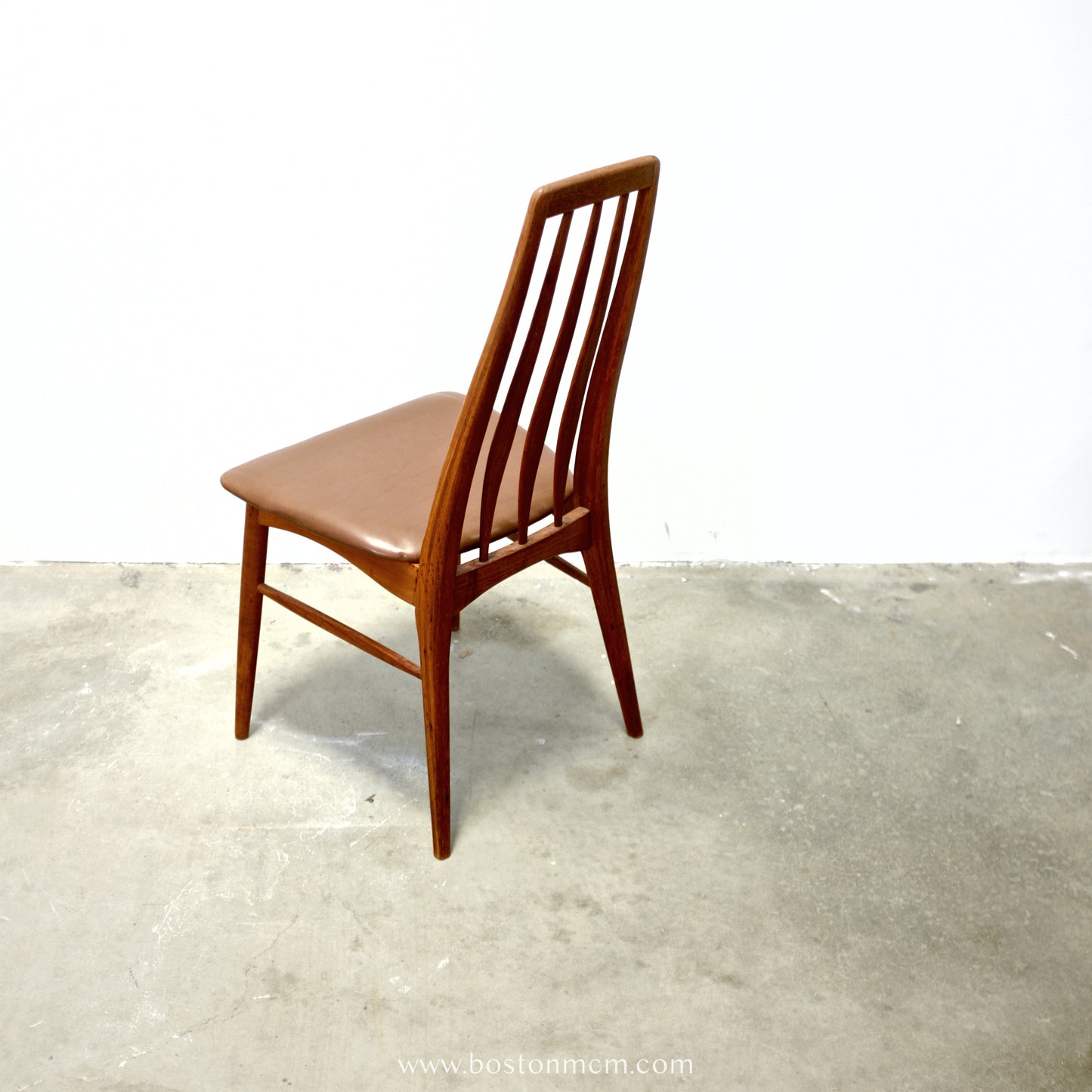 Koefoed Hornslet “Eva” Set of 4 Teak Dining Chairs - #A1924-2