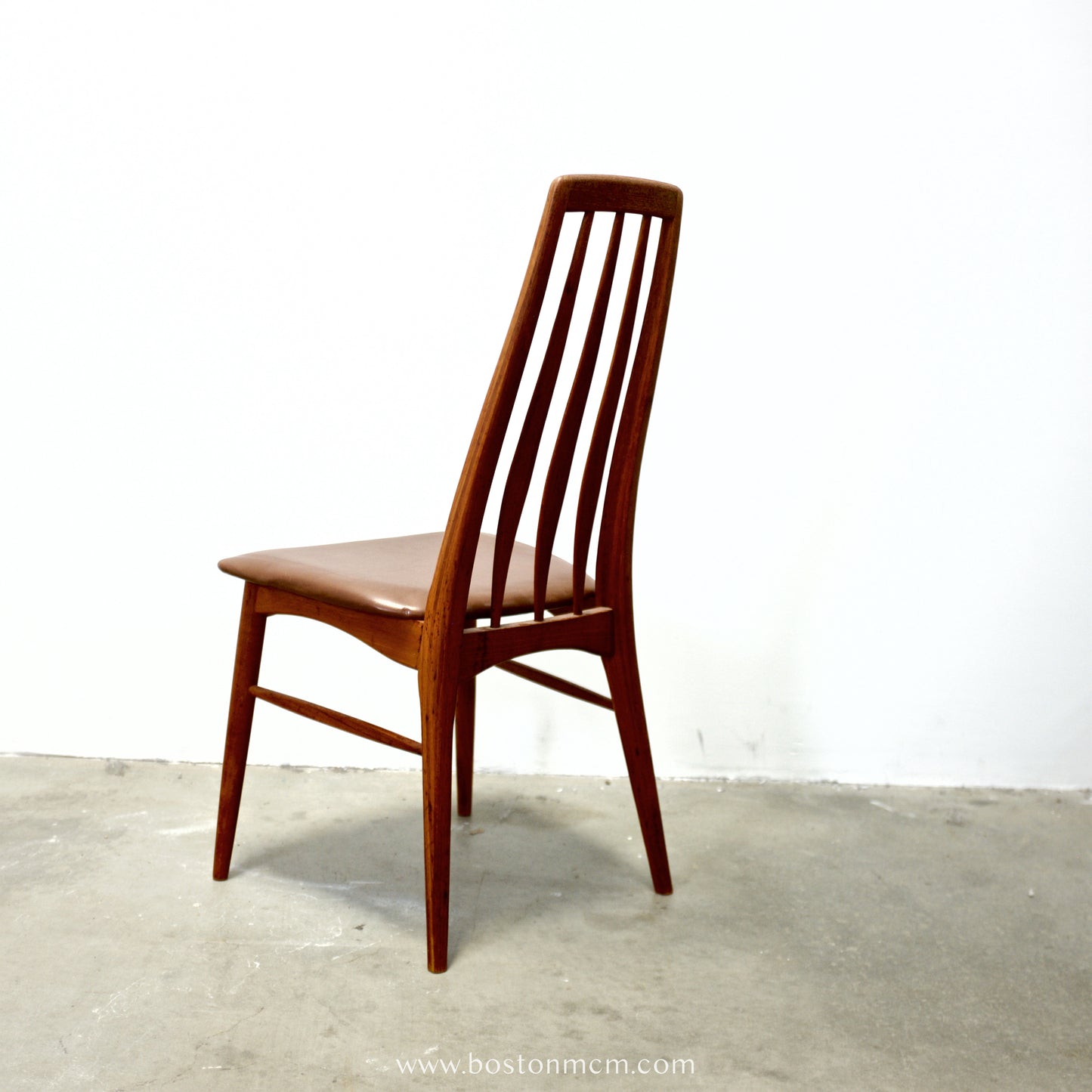 Koefoed Hornslet “Eva” Set of 4 Teak Dining Chairs - #A1924-2