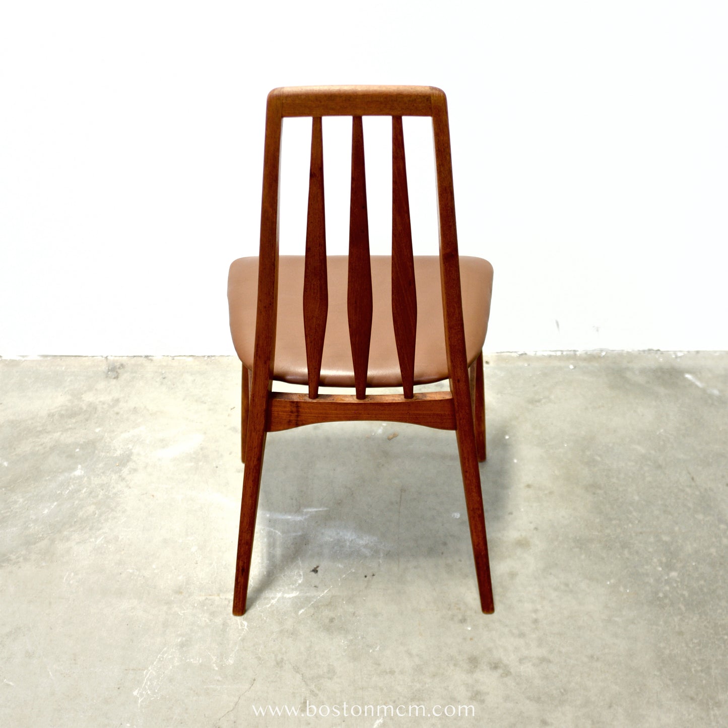 Koefoed Hornslet “Eva” Set of 4 Teak Dining Chairs - #A1924-2