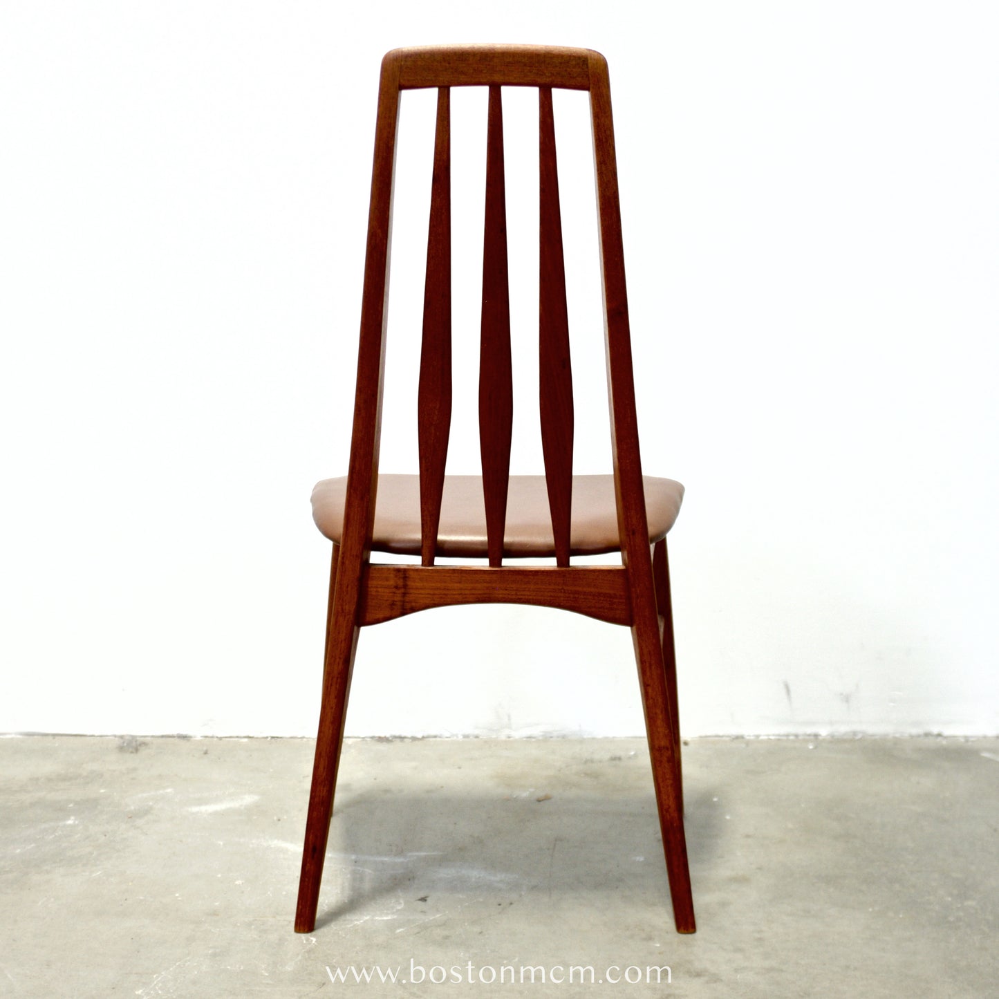 Koefoed Hornslet “Eva” Set of 4 Teak Dining Chairs - #A1924-2