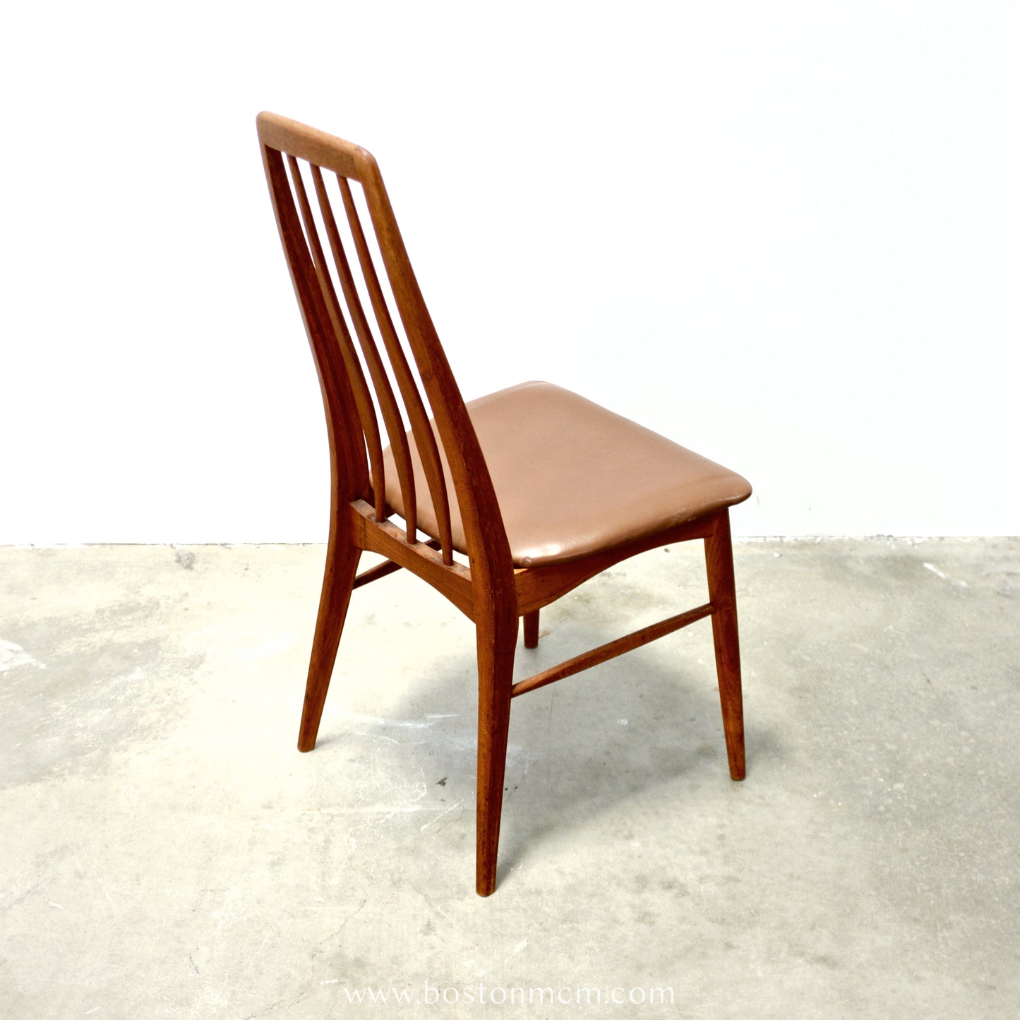 Koefoed Hornslet “Eva” Set of 4 Teak Dining Chairs - #A1924-2