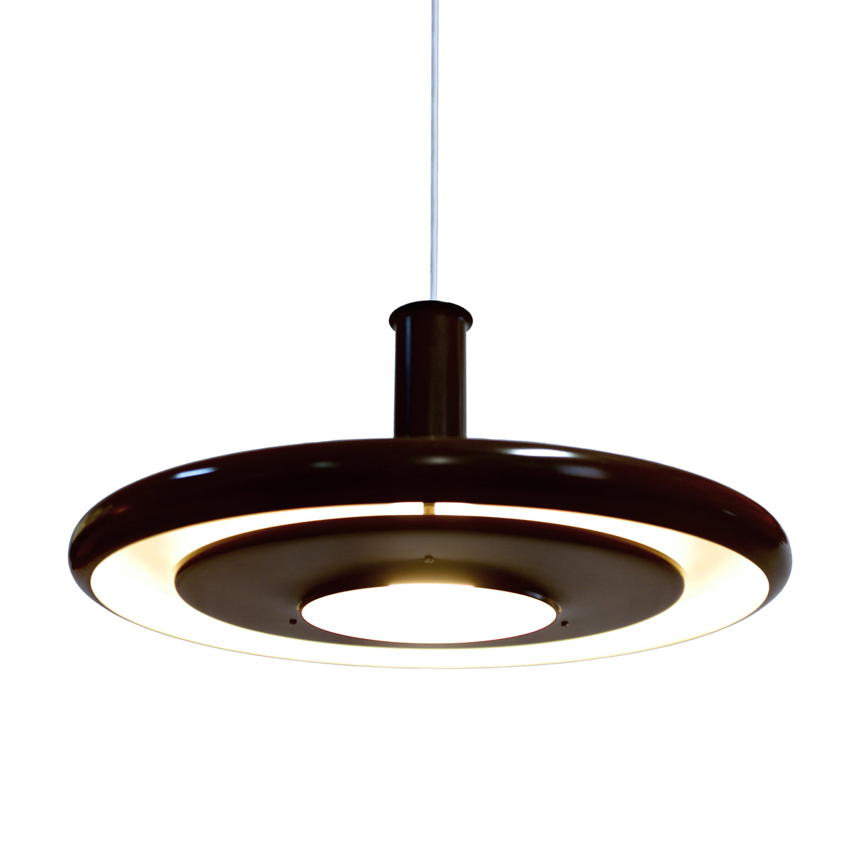 "Optima 6" Ceiling Pendant Light by Hans Due for Fog & Mørup - #A1649
