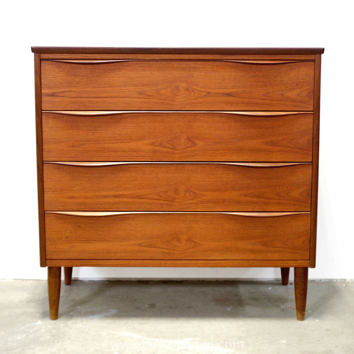 Danish Teak Dresser / Chest of Drawers - #A1857