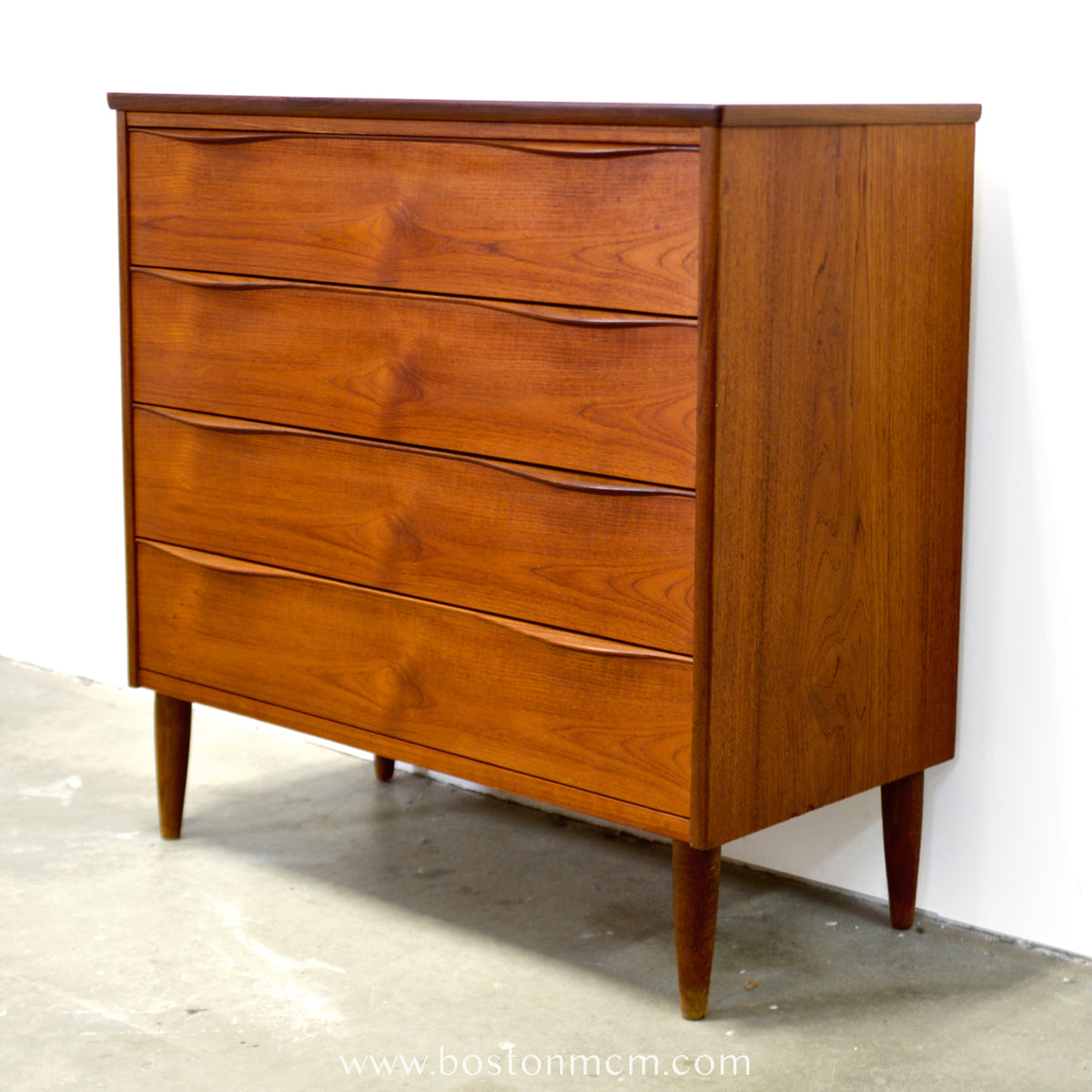 Danish Teak Dresser / Chest of Drawers - #A1857