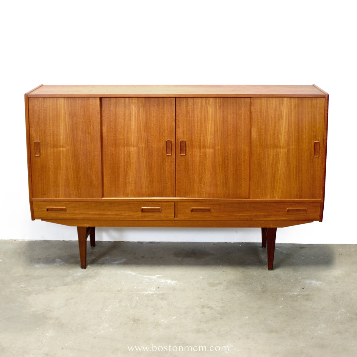 Westergaards Møbelfabrik Teak Model #29 Tall Sideboard / Highboard Attributed to Børge Dam - #A2259