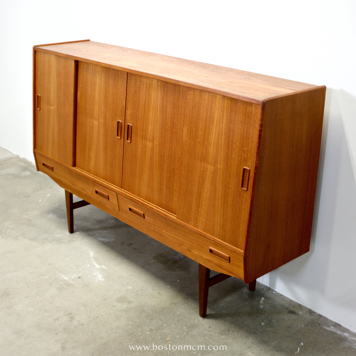 Westergaards Møbelfabrik Teak Model #29 Tall Sideboard / Highboard Attributed to Børge Dam - #A2259
