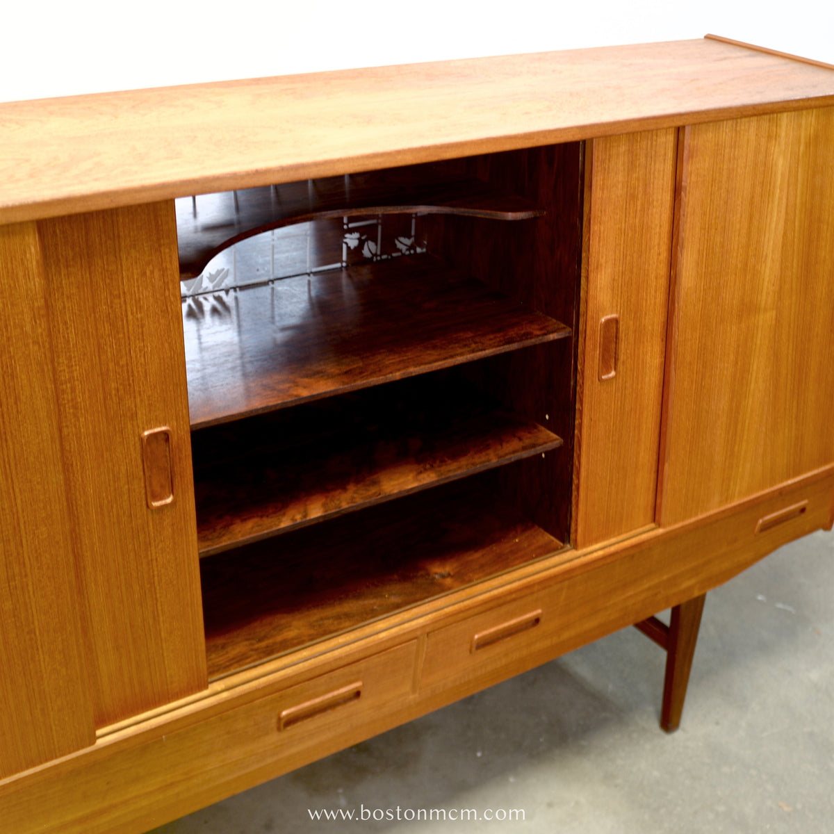 Westergaards Møbelfabrik Teak Model #29 Tall Sideboard / Highboard Attributed to Børge Dam - #A2259