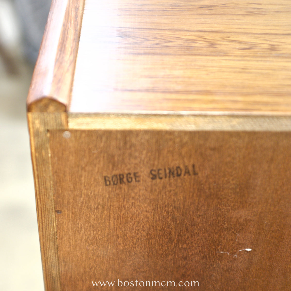 Westergaard Møbelfabrik Danish Rosewood Highboard / Tall Sideboard Designed by Børge Seindal - #A1909