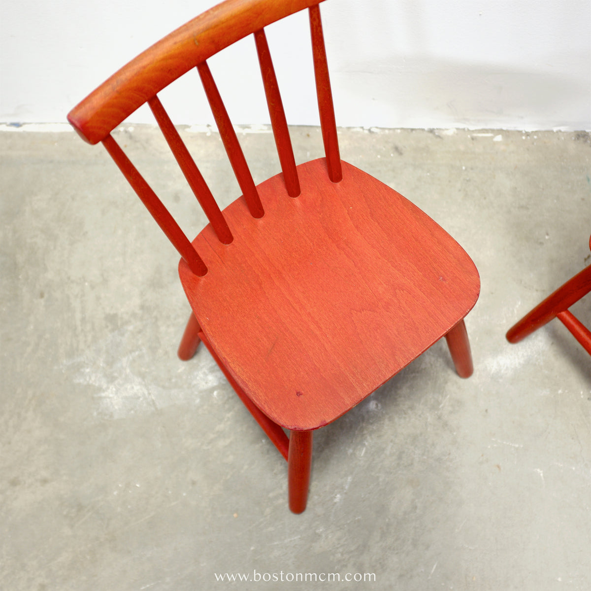 Pair of Child’s Chairs in the Style of FDB Møbler Model J46 Designed by Poul Volther - #A1838