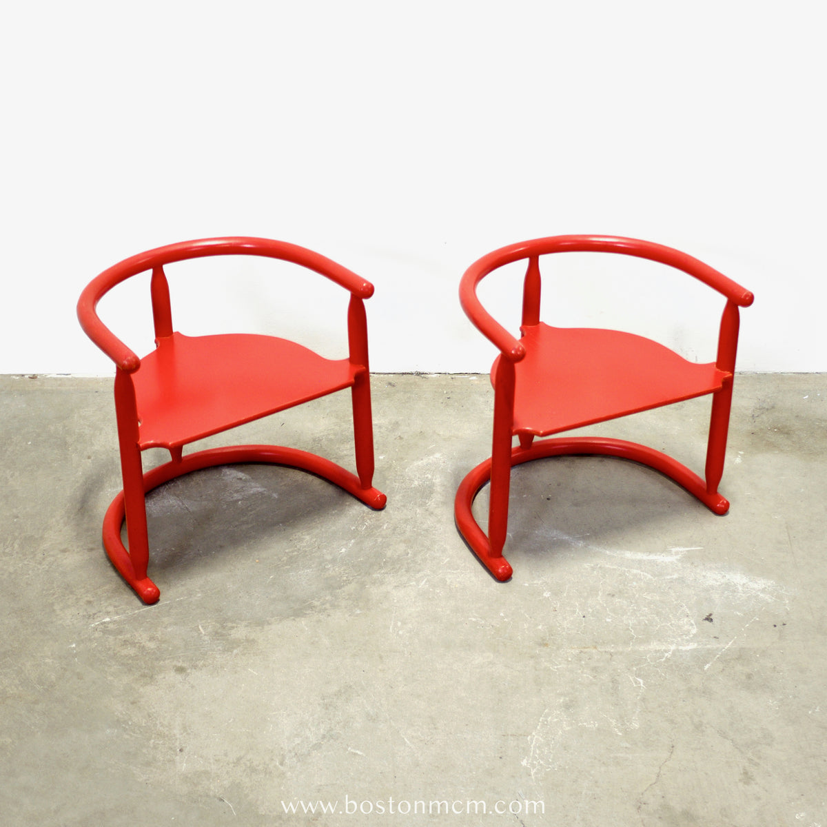 IKEA Pair of “Anna” Reversible Children’s Chairs Designed by Otto Nielsen - #A2207